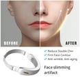 thumbnail image 2 of Face Massager V Line Lifting Chin Massager Microcurrent Heating Facial Skin Tightening Device, White Workhe, 2 of 9