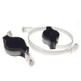 thumbnail image 2 of 4PCS Portable RJ45 Cat 5 5E Retractable Ethernet LAN Network Patch Cable 10/100 Mbps 1.5M/5FT, 2 of 8