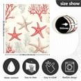 thumbnail image 5 of Yayeee Magnetic Dishwasher Cover for The Front Decoration Home Kitchen Machine Sticker Protector, Brown Starfish, 5 of 6