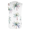 thumbnail image 4 of Njoeus Men's Floral Tank Tops Novelty Tropical Printed Beach Shirts Mens Casual Sports Gym Workout Sleeveless Tees Summer Hawaiian Vacation Outfits for Men S-3X White Clearance, 4 of 4