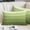 Green, variant on Purple Green Wood Grain Pillow Covers, Linen Long Throw Pillow Case, Rustic Retro Wooden Plank Holiday Pillow Protector Decorative Cushion Cover for Living Room/Bedroom 12" x 20"