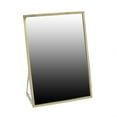 thumbnail image 1 of Benjara BM230478 6 in. Metal Frame Vanity Mirror, Brown - Medium, 1 of 3