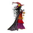 thumbnail image 3 of Letrero de de metal de Halloween Letrero de patio de tema de Halloween Letreros de patio de decoración decorativa para el hogar con estacas para 39cmx20cm, 3 of 8