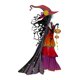 thumbnail image 3 of Letrero de de metal de Halloween Letrero de patio de tema de Halloween Letreros de patio de decoración decorativa para el hogar con estacas para 39cmx20cm, 3 of 8