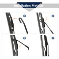 thumbnail image 2 of 240mm Vehicle Rear Wiper Blade Arm Set for Jeep Grand Cherokee 1999-2001, 2 of 6