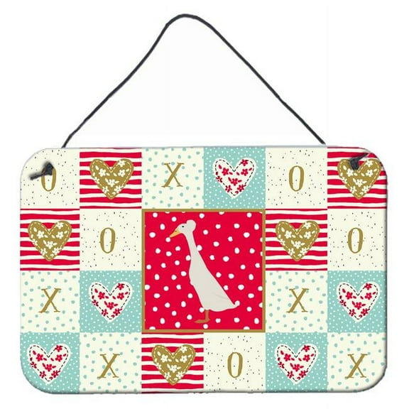 Carolines Treasures CK5286DS812 8 x 12 in. Bali Duck Love Wall or Door Hanging Prints