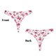 thumbnail image 3 of Balery Girl Butterfly Tangas de Algodón para Mujer con Estampado – Ropa Interior Sexy, Transpirable, G-string-4X-Large, 3 of 6