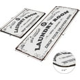 thumbnail image 4 of Laundry Room Rug Runner Stylish eyecy Non-Slip Laundry Room Rug 24"x72", Versatile, Waterproof Runner for Laundry Room, Kitchen, and Bathroom, Mudroom Decor and Farmhouse Charm, 4 of 7