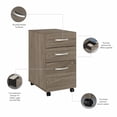 thumbnail image 5 of Hybrid 48W Desk and Chair Set with Drawers in Modern Hickory - Engineered Wood, 5 of 7