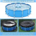 thumbnail image 4 of 3pcs Pool Air Pillows for Above Ground Pools - 4ft Dia. Winter Closing Winterizing Kit with Ropes, Thicken PVC Ice Equalizer Support, Swimming Pool Patio Furniture Cover Airbag Light Blue 4ft diameter, 4 of 5