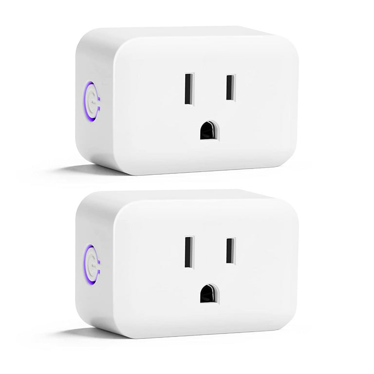 Syantek Smart Plug, Smart Home WiFi Outlets Compatible with Alexa and  Google Assistant for Voice
