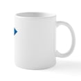 thumbnail image 2 of CafePress - Blue Graduation Cap Mug - 11 oz Ceramic Mug - Novelty Coffee Tea Cup, 2 of 6