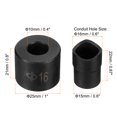 thumbnail image 2 of Unique Bargains 2set Conduit Punch and Die 16mm Steel Knockout Punch Conduit Hole Cutter Set, 2 of 5
