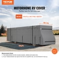 thumbnail image 2 of VEVOR Class A RV Cover Motorhome Cover 40-43 ft Non-woven Fabric Motorhome RV, 2 of 9