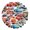 Color4, variant on 100Pcs Cars McQueen Stickers Laptop Bedroom Wardrobe Car Skateboard Bicycle Mobile Phone Luggage Guitar