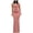 Pink, variant on Women's Slim Fit Sleeveless Bodycon Dress Casual Waist Defined Mini Dress Elegant Comfortable Stretchy Flattering Party Outfit Womens Casual Trendy Midi Dresses