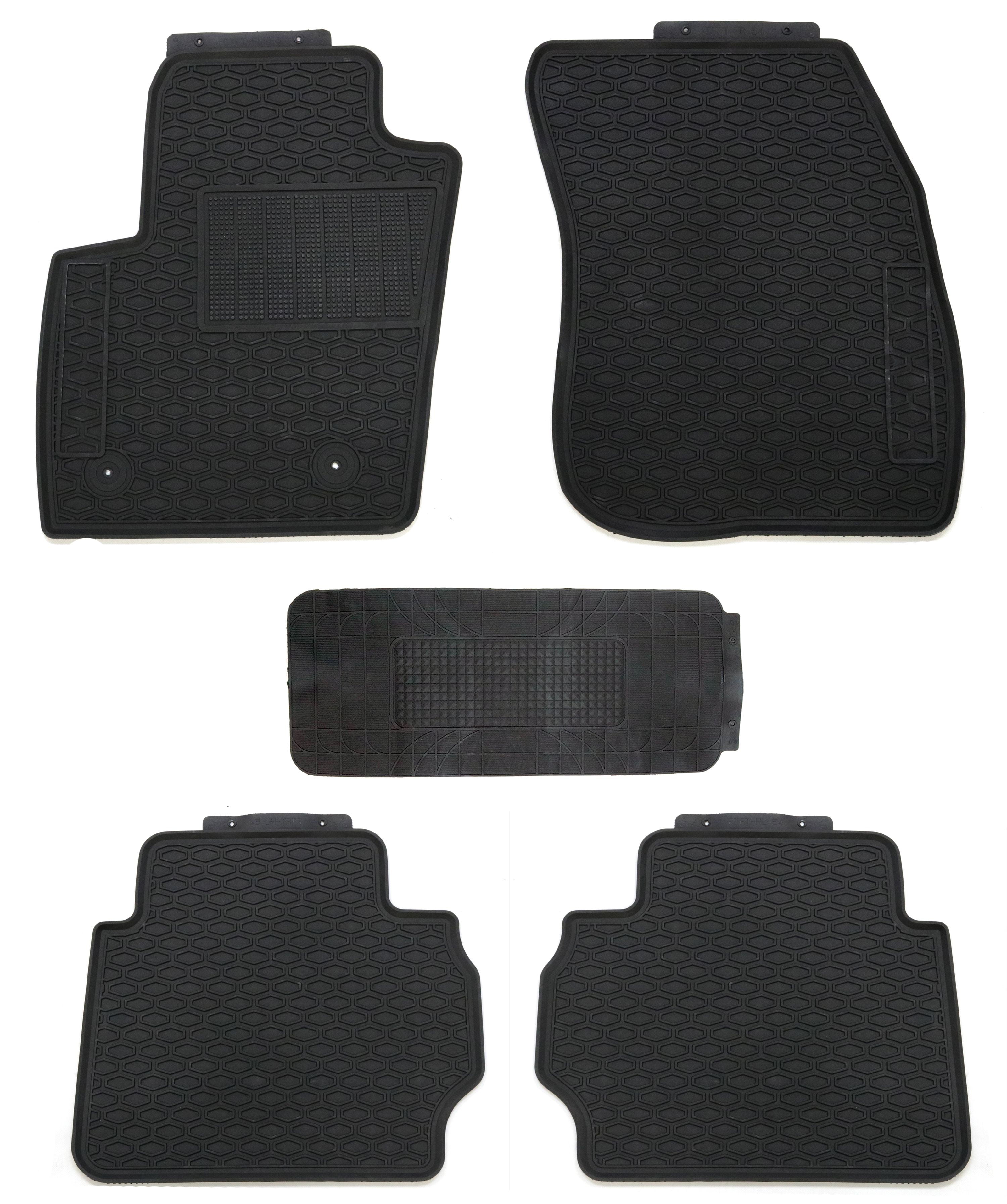 Custom Car Floor Mats for Ford Fusion 2013-2016 All Weather Waterproof Non-Slip Full Covered Protection Advanced Performance Liners Car Liner Black 