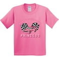 thumbnail image 3 of Inktastic Mommy's Racing Princess Pink Race Car Youth T-Shirt, 3 of 5