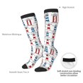 thumbnail image 4 of Naloa Lighthouse And Beacon Thigh High Socks Extra Long Stretchy Sock Women Over Knee High Opaque Stocking Daily Wear, 4 of 6