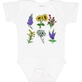 thumbnail image 3 of Inktastic Group of Beautiful Wildflowers Boys or Girls Baby Bodysuit, 3 of 5