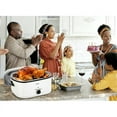 thumbnail image 2 of Superjoe 26 QT Electric Roaster Oven with Self-Basting Lid, Removable Pan, and Cool-Touch Handles, White, 2 of 11