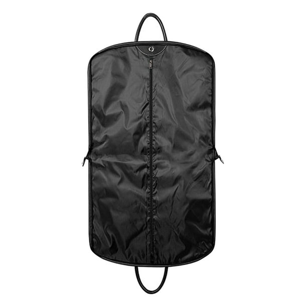 Funda para traje, bolsa plegable para colgar, bolsa para chaquetas, camisas y abrigos. negro S