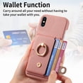 thumbnail image 3 of Compatible con iPhone 12 Mini, Funda GANGXUN con soporte magnético y tarjetero, 3 of 4