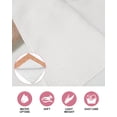 thumbnail image 6 of Orange Plaid Kitchen Dish Towels for Drying Dishes Set of 3, Modern Farmhouse Simple Abstract Stripes Waffle Weave Microfiber Hand Tea Bathroom Towels Quick Dry & Absorbent Towel 12x12, 6 of 7