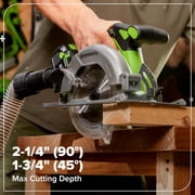 Greenworks 24V Brushless 10PC Power Tool Combo, Drill+Impact Driver+Circular Saw+Recip Saw+Jig Saw+Sander+Light+Multi-Tool+Nailer+Grinder,w/4.0Ah+2.0Ah Batteries and 65W USB-C Charger