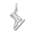 thumbnail image 4 of Auriga Fine Jewelry 925 Sterling Silver Ice Skate Charm for Women (L - 12 mm, W - 12 mm), 4 of 6