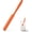 Orange, variant on 10 In Silicone Jar Spatula Heat-Resistant Food-Grade Sourdough Stirring Stick, Peanut Butter Spreader for Scraping Icing Bread Cream, Jam,Orange