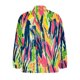 thumbnail image 5 of Camisa con estampado de botones con cuello en V de primavera y otoño para mujer Top suelto informal Pompotops  FGAJ15585, 5 of 5