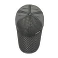 thumbnail image 4 of Prolriy Baseball Cap Hats for Men Women Baseball Caps Outdoor Sports Casual Breathable Mesh Hat Sunshade Hat Trucker Hat Dark Gray, 4 of 7