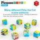 thumbnail image 5 of Juego de rompecabezas y cubos PicassoTiles Pete The Cat con forma de rompecabezas magnético, 6 o más, 5 of 7