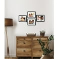 thumbnail image 4 of Traceease Wood Photo Frame For Table Top Frame- Small Wall Hanging Picture Frame- Black 10 x 12 Inches - Pack of 4, 4 of 8