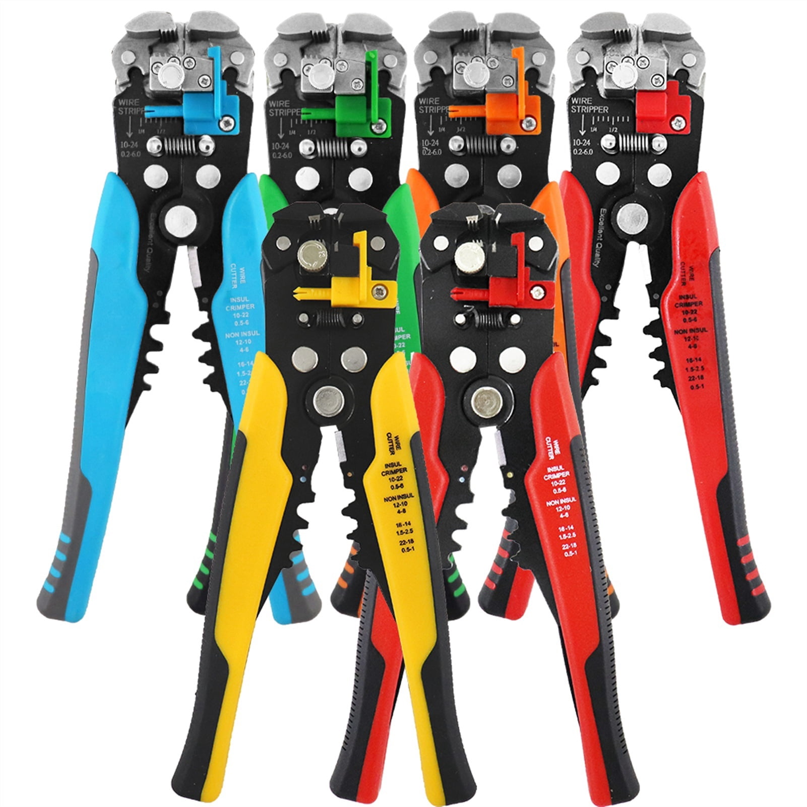 HS-D1 Crimper Cable Cutter Automatic Wire Stripper Multifunctional Stripping Tools Crimping Pliers Terminal 0.2-6.0mm2 tool ,Durability That Lasts