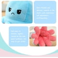 thumbnail image 5 of LAICAIW Jouets en Peluche Pieuvre à Double Face, Poupée Pieuvre à Retourner, Douce et Réversible, Animaux en Peluche Pieuvre, Vert A, 5 of 5