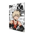 thumbnail image 3 of My Hero Academia Wall Art Canvas Posters, Anime Poster 11.8*7.8 Inch, Wall Artwork Decor For Dorm Home Bedroom Living Room Office Kitchen Farmhouse Decoration, 3 of 8