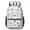 Baseballs and Jerseys, variant on Baseballs Only Blue Pattern 17" School Backpacks for Teens,Waterproof Oxford Fabric,S-Shape Padded Straps for School,Travel,Hiking,Camping