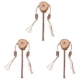 thumbnail image 1 of Shisuyan 3 Pcs Rattle-drum Shape Cat Flirting Sticks Cat Teaser Toys Teeth Grinding Toys, 1 of 8