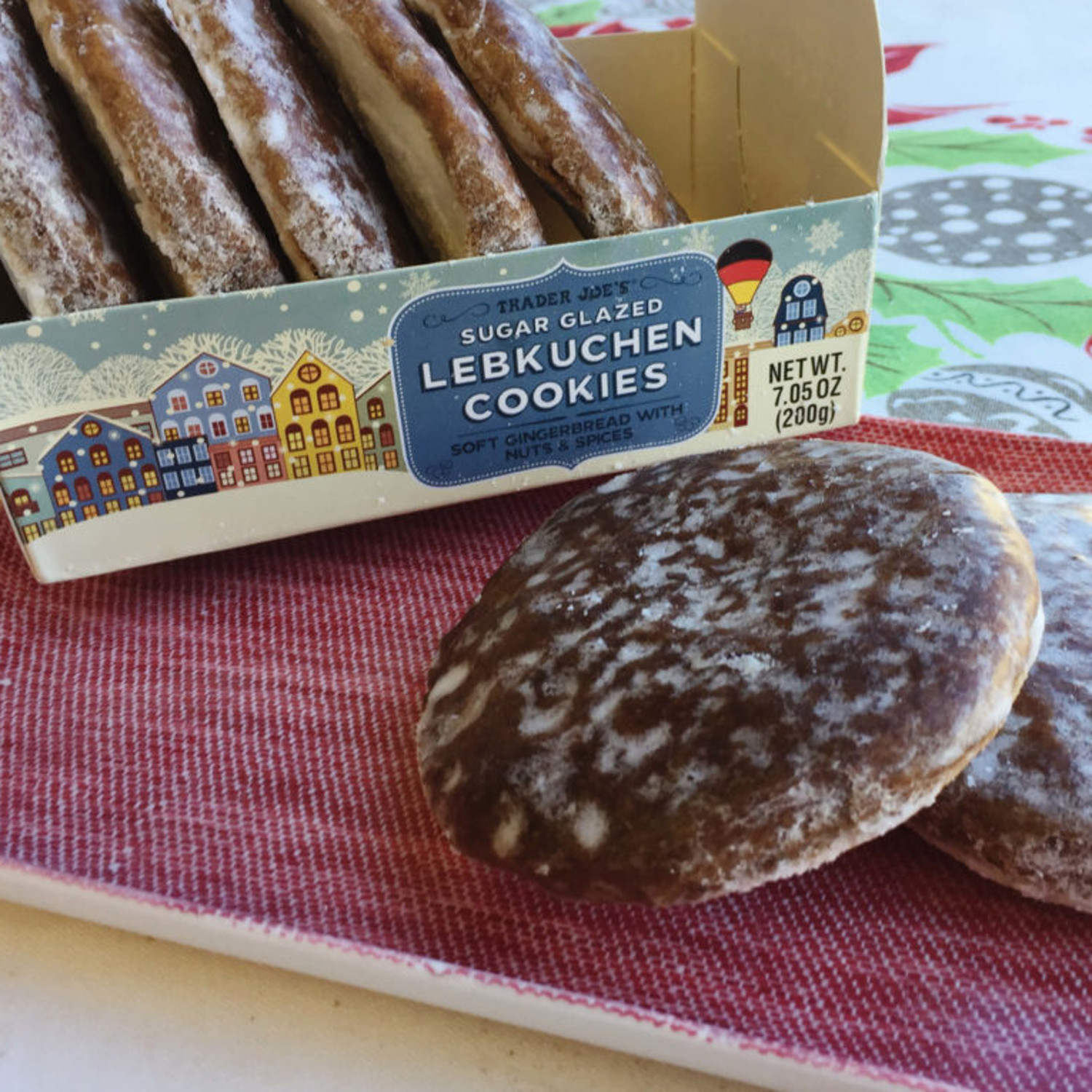 Lebkuchen Gingerbread Cookies Sugar Glazed, Trader Joe&amp;#39;s (1 Pack ...