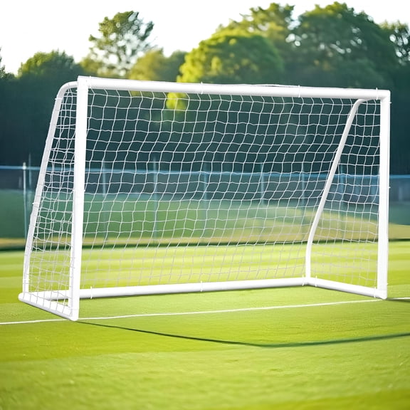 BESTSKY Portable Soccer Goal for Backyard,12x6 / 10x6.5 / 8x5 ft Kids Adults Soccer Net Backyard Soccer Goals