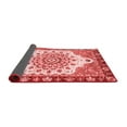 thumbnail image 2 of Ahgly Company Indoor Square Abstract Red Modern Area Rugs, 6' Square, 2 of 4