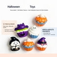 thumbnail image 6 of Aoznliie Squeeze Toys, Halloween Pumpkin Squishies Stress Relief Cube, Ultra-Soft Slow Rising Squeeze Toy for Kids Adults, Halloween Gifts Fidget Toy for Party Favors, 3.15x3.15 inch, 6 of 8