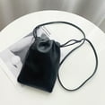 thumbnail image 5 of Bolso con cordón simple colgado al hombro del bolso del teléfono móvil de la PU, 5 of 5