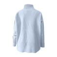 thumbnail image 6 of IROINNID Womens Sweater Turtleneck Pullover Sweater Solid Color Comfy Mid-Length Long Sleeve Autumn and Winter Popular High Collar Knit Sweater, 6 of 7