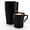 Black, variant on Impresserve 8 oz Disposable Plastic Coffee Mug with Handle, Clear, 32 Count