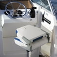thumbnail image 5 of 2 Pack Low Back Folding Boat Seats Padded Thick Elastic Cushio Boat Chair with Backrest Marine Bass Jon Pontoon Swivel Boat Seat Sightseeing Boats, Speedboat, 5 of 7
