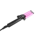 thumbnail image 4 of Rizador de pelo portátil de 3 cilindros Waver Curling Iron Mini para salón de belleza, 4 of 15