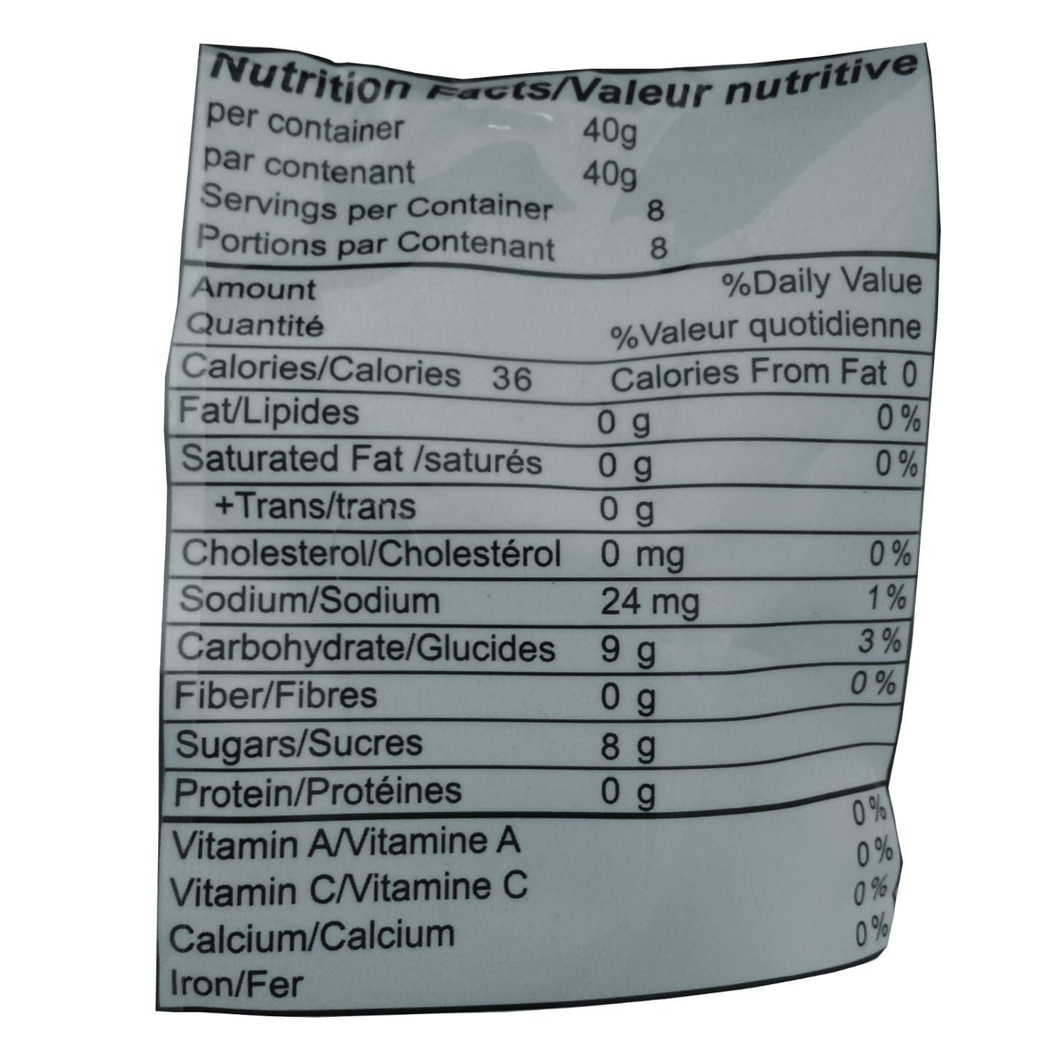 Gelée aux fruits ABC à saveurs assorties